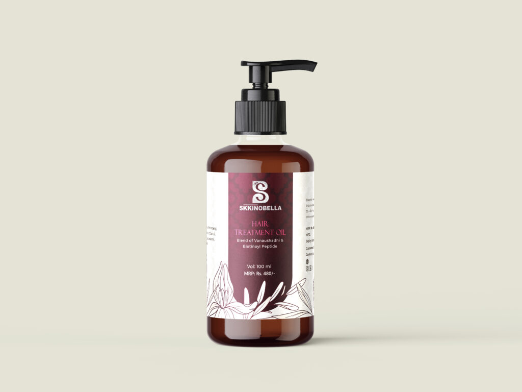 Hair Care Label Packaging