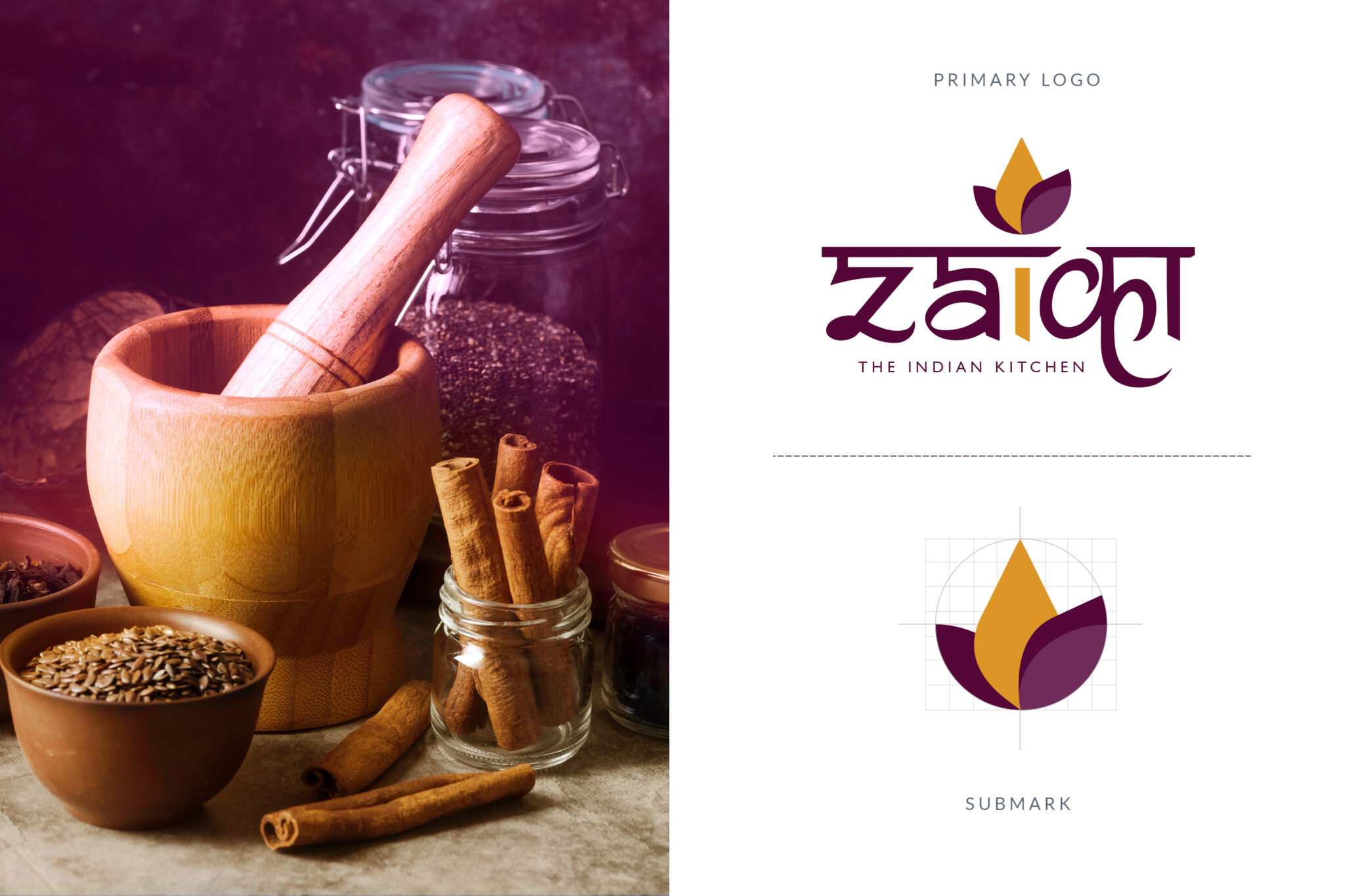 Logo designing and Branding for Zaikaa