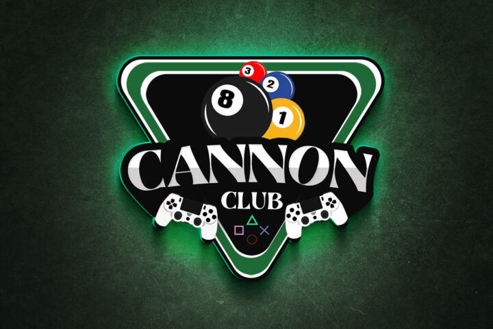 Cannon Club Logo Design