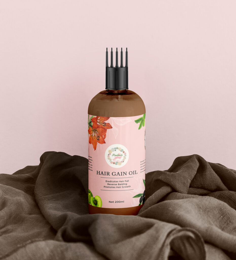 HandMade Oil Bottle Label