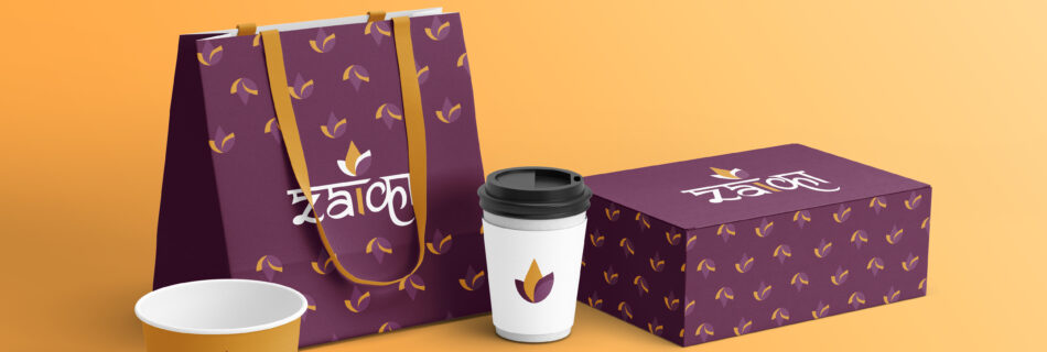 Branding for Zaikaa a Indian Restaurant Based in canada
