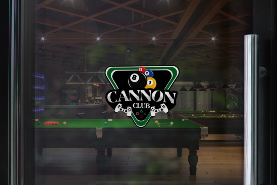 Cannon Club Logo Design
