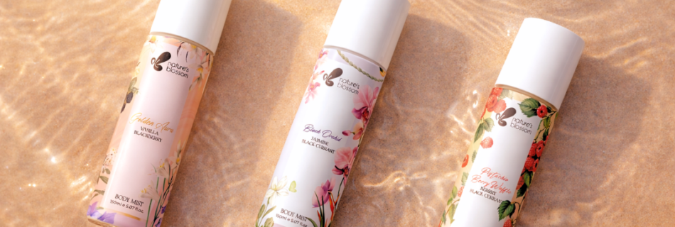 Nature's Blossom Label - Scribbled Space
