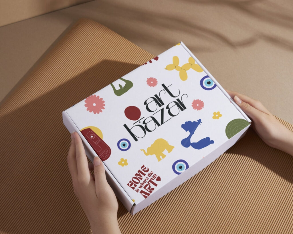 Art Bazar Packaging Box by Scribbled Space