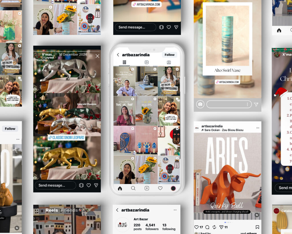 ArtBazar Social Media by Scribbled Space