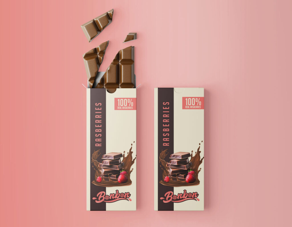 Bonbon Packaging Mockup