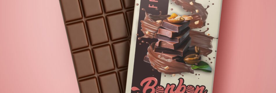 Bon Bon Packaging Design Mockup