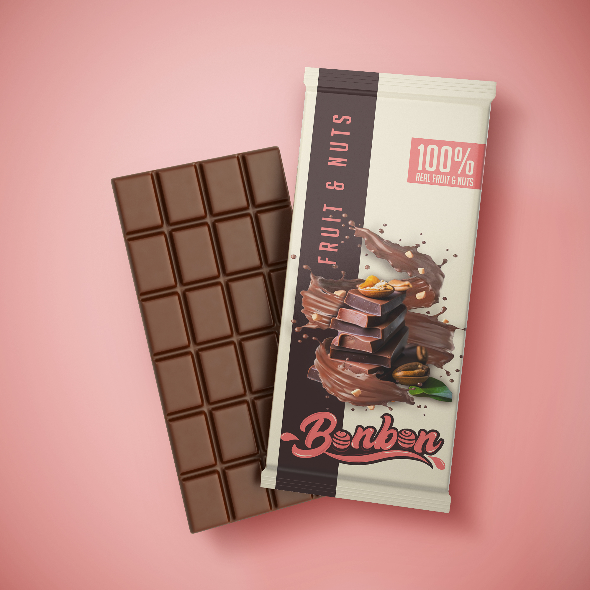 Bonbon Packaging Mockup