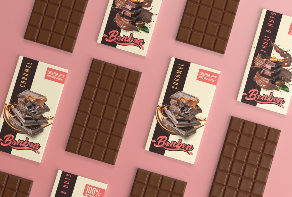 Bonbon Packaging Mockup
