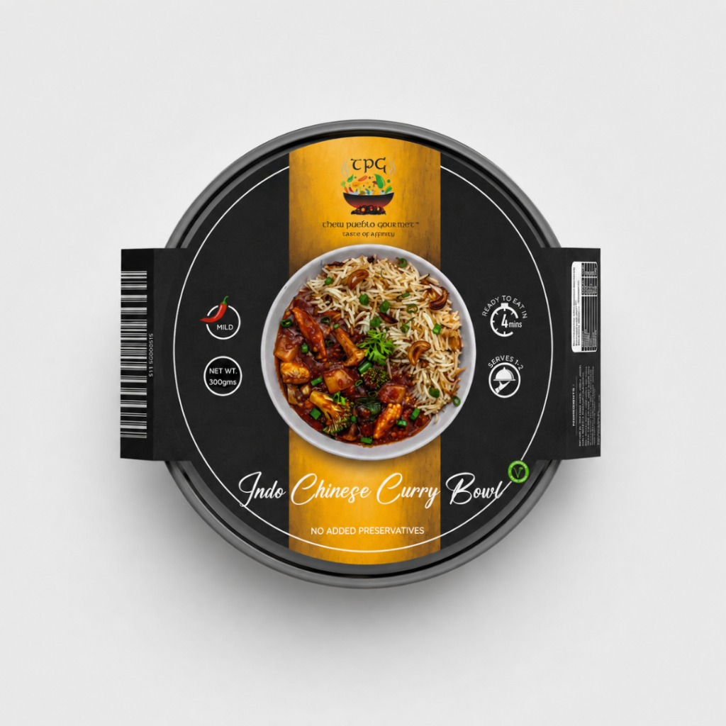 Thew Pueblo Gourmet TPG Packaging redesign